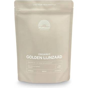Mattisson Healthstyle Златно Ленено Семе, БИО 500 g | Mattisson Healthstyle (MT1560)