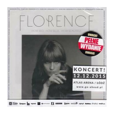 Florence And The Machine: How Big, How Blue, How Beautiful CD