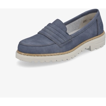 RIEKER Тъмносини дамски мокасини от велур Rieker Rieker | Sin | ЖЕНИ | 37