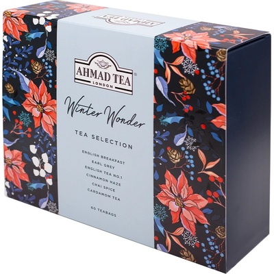 AHMAD TEA Winter wonder selection černé čaje 60 sáčků