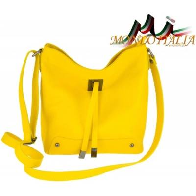 Made in Italy kabelka na rameno 825 žlutá