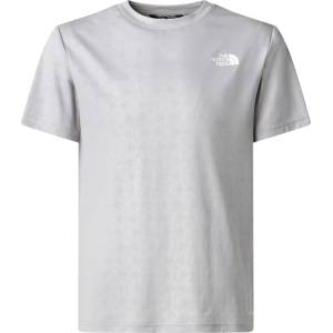 The North Face Детска спортна тениска The North Face Kid's Teen Pentadome Embossed 24/7 S/S Tee Sport shirt - Meld Grey - размер XS (704-5983-0211)