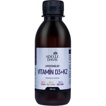 Adelle Davis Liposomální vitamín D3+K2 200 ml