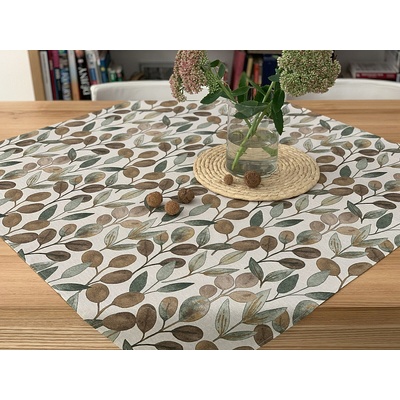 Campos obrus Listy Hojas zelený 45 x138 cm