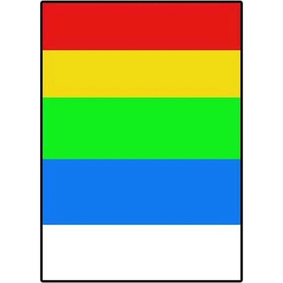 Logo 32243 etikety 210mm x 297mm A4 matné barevný mix 1 etiketa 180g/m2 baleno po 10 ks pro inkoustové a laserové tiskárny