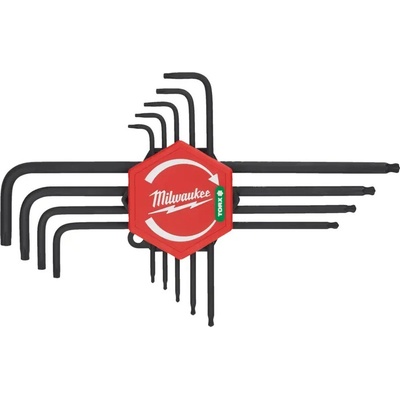 Milwaukee Klíč torx ve tvaru L 9 ks 4932492693