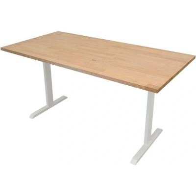 ZLKL Kancelářský stůl 1600 x 800 mm P00266-14 buková spárovka/bílý
