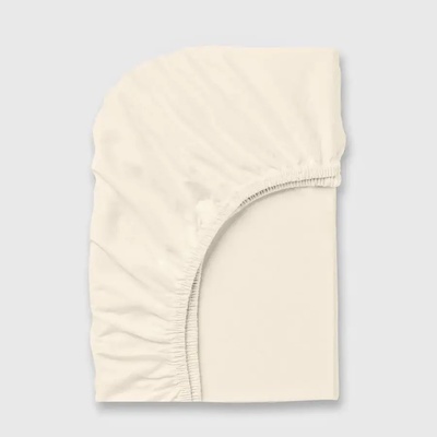 Dilios Чаршаф с ластик 90/200/25 НАТУРАЛ 100% суров памук