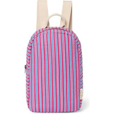 STUDIO NOOS - Poplin Mini BACKPACK - batoh Raspberry Striped
