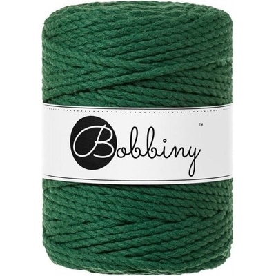 Bobbiny 3PLY Macrame Rope 5 mm 100 m Pine Green Špagát