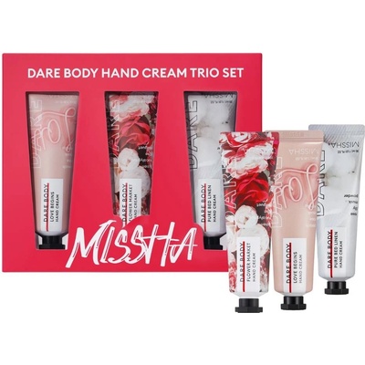 Missha Dare Body Комплект - Кремове за ръце, 3 х 30 ml