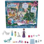 Disney Адвент календар Disney Frozen - С 3 кукли, фигурка на Олаф и аксесоари (JLJ06)