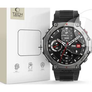 Tech-Protect GLASS FIT+ Комплект от 2 закалени стъкла за Amazfit T-Rex 3 Pro 48mm Прозрачен (5906302333202)