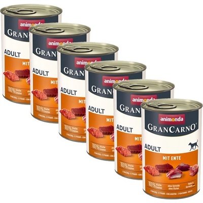 Animonda GranCarno Original Adult vepřové a kachna 6 x 400 g