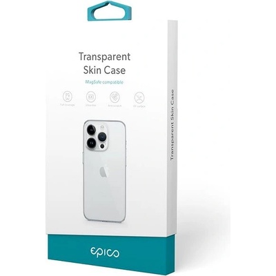 Pouzdro Epico transparentní tenké iPhone 14 Pro