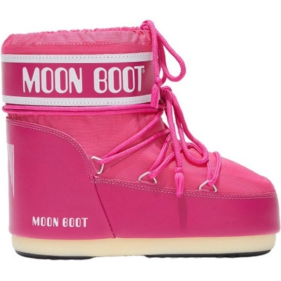 Moon Boot Icon low nylon růžové