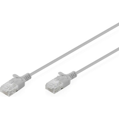 Digitus DK-1618-005S CAT 6 U-UTP slim patch 0,5m šedý