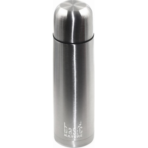 BasicNature Термо бутилка Basic Nature Insulated Bottle - Steel - размер 0, 5 l (533-0883-0111)