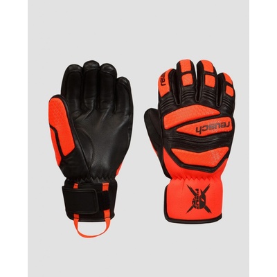 Reusch Worldcup Warrior DH black / fluo red