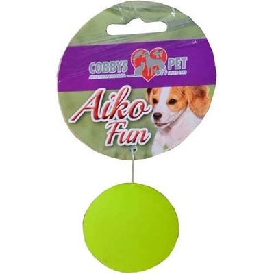 Cobbys Pet AIKO FUN Neónová lopta 4,8 cm hračka pre psov