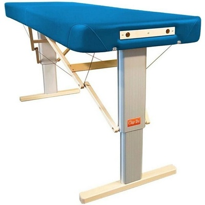Clap Tzu Linea Wellness Prenosný elektrický masážny stôl Farba: PU - azúrová (azure), Rozmery: 192 x 75 cm, Doplnky: sieťové napájanie + vstavané elektrické vyhrievanie od 192*75 cm | 29 kg | 13 farie