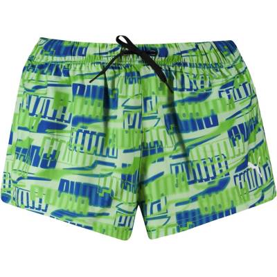 PUMA Бански гащета Puma Women's Printed Woven Swim Shorts - Green Combo