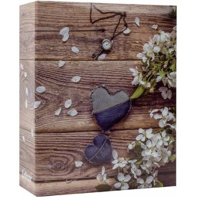 LOTMAR Fotoalbum 10x15 304 foto 2-up Flower heart 2