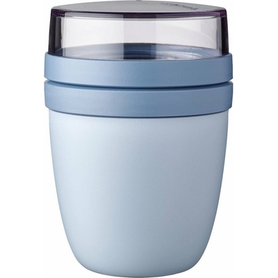 Mepal Desiatový box Ellipse 500 + 200 ml Svetlomodrá