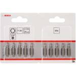 Bosch - Комплект битове T20, дължина 25 мм, 10 бр. 2607001612 (2607001612)