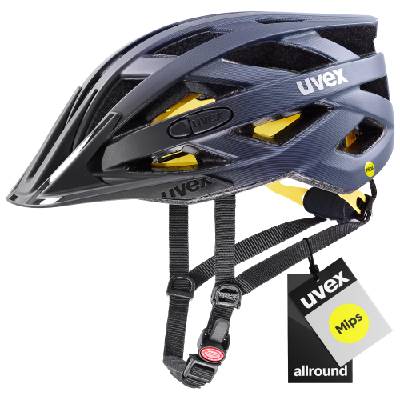 i-vo cc MIPS bicycle helmet, midnight silver matt, 52-57 cm - S413613