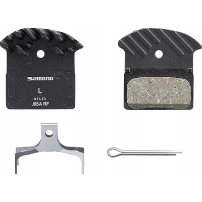 Shimano brzdové destičky J05A polymer s chladičem, v krabičce