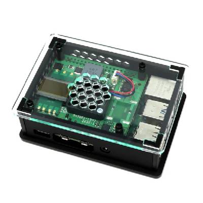 Box pre PoE+ HAT a Raspberry Pi 4 (v2.0)
