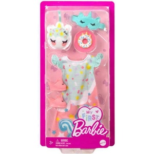 Mattel HMM57 My First Barbie Пижама с аксесоари Unicorn (HMM57)