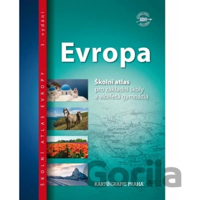 Evropa nástěnná administrativní mapa 3v.
