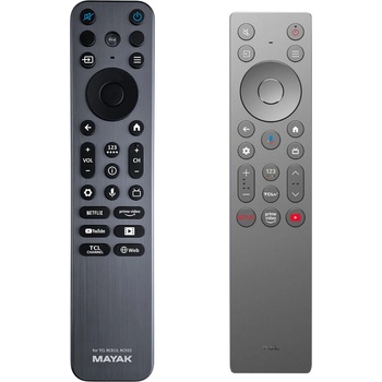 GENERAL TCL RC933A - метал и подсветка съвместимо дистанционно управление на марката General (RC933A)