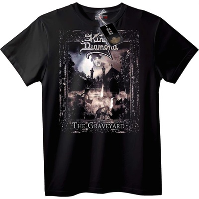 NOONEBRAND Тениска King Diamond The Graveyard - XS, White