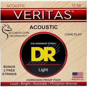 Image 1 of DR Strings VTA-12 Veritas Струни за акустична китара (VTA-12)