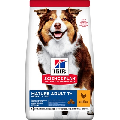 Hill's Science Plan Mature Medium Chicken 14 kg