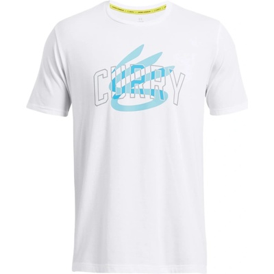 Тениска Under Armour Curry Champ Mindset Tee-WHT 1383382-100 Размер XL