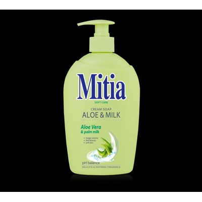 Mitia Aloe & Milk tekuté mýdlo dávkovač 500 ml