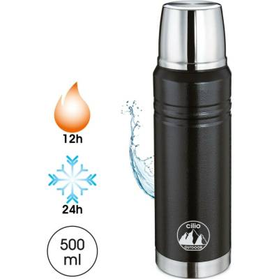 Cilio Termoláhev Monte 500 ml černá