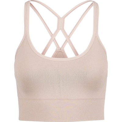 Stoic Дамски спортен сутиен Stoic Women's VegbySt. II Flow Seamless Bra Sports bra - Sand Rose - размер S/M (114-3238-0311)