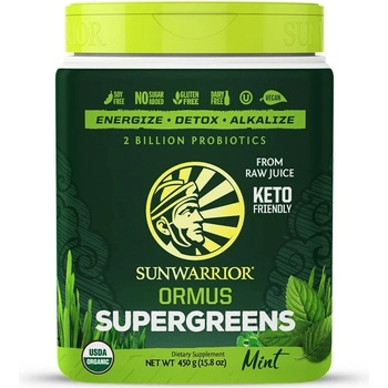 Sunwarrior Ormus Super Greens BIO natural 450 g