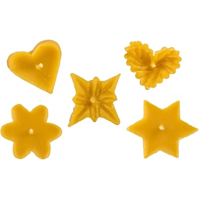 Pleva Plovoucí svíčka ze včelího vosku 4 cm 10 ks