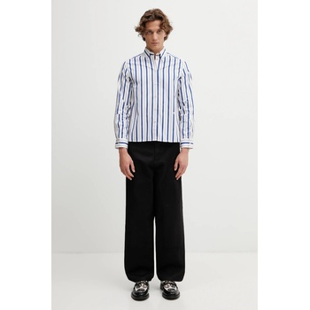 Wales Bonner Памучна риза Wales Bonner Daylight Shirt (WA25SH04.CO06.401)