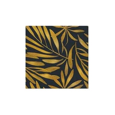 PAW AIRLAID Obrúsky Golden leaves 50 ks 40x40cm