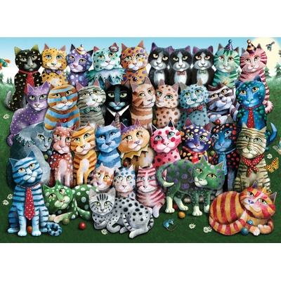 Anatolian - Puzzle Cat Family Reunion - 1 000 piese