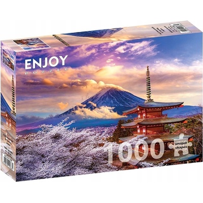 Enjoy Hora Fudži na jaře Japonsko 1000 dílků