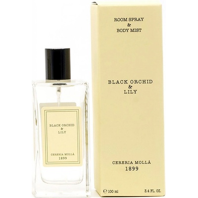 Cereria Mollá,Vůně do bytu ve spreji Black Orchid & Lily 100 ml