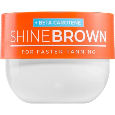 BYROKKO urychlovač opálení Shine brown beta Carotene cream 200 ml